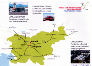 Lageplan von Kamnik/Anfahrt