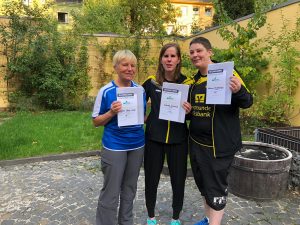 Landesmeisterschaften NRW 2018 Damen - Treppchen